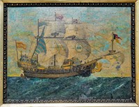 Frank Griffin ship painting