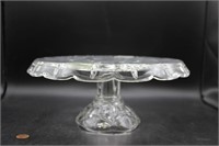 Gorham Crystal Lady Anne Footed Cake Plate