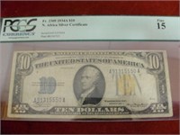 1934A $10 N Africa Silver Cert. FR#2309