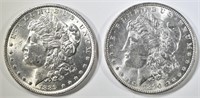 1889 & 1890 MORGAN DOLLARS BU