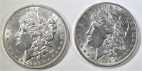 1889 & 1896 MORGAN DOLLARS BU