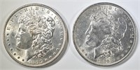 1889 & 1897 MORGAN DOLLARS BU