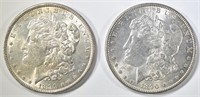 1890 & 1891 MORGAN DOLLARS AU/BU