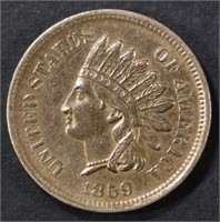 1859 INDIAN CENT  AU