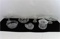 Cute Collection of Vintage & New Pressed Glass