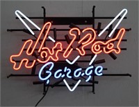 Lot #4 Hot Rod Garage Neon Sign