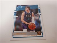 2020-21 DONRUSS LAMELLO BALL RATED ROOKIE # 202