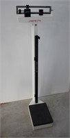 Lot #12 Detecto Scale and Punching Bag