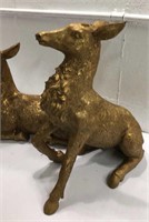 Heavy Plastic Deer Figurines M12C