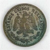 1938 Un Peso Estados Unidos Mexicanos Coin
