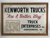 Kenworth Trucks Advertising Sign Harrisonburg VA