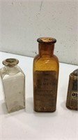 Antique Apothecary Bottles K13C