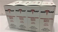 4 Boxes-of Med Naps NEW k13D