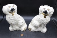 Pair of Vintage Royal Doulton Staffordshire Dogs
