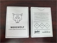 Werewolf Party Card Game x2