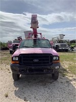 1999 FORD F550 BUCKET TRUCK WITH ALTEC AO-300