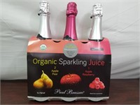 Organic Sparking Juice x3