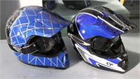 Lot #49 ATV Helmets & Bad Kitty Leather Chaps