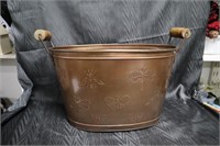 copper pail .