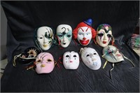 ceramic mask lot .