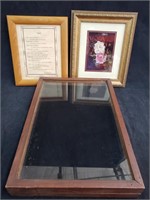 (2) Framed Items + Large Shadow Todd: Hello…
