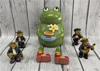 Assorted Frog Figurines