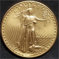 1986 $50 1oz Gold American Eagle BU