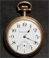 Hampden Wm. McKinley 16s Pocket Watch, Runs
