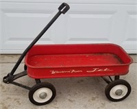Western Flyer Jet Red Wagon 1960s