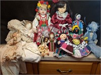 Large Group of Vintage Dolls