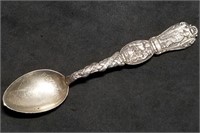 Sterling Silver Plymouth Rock Souvenir Spoon