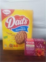 Dads Cookies + Rye Crispbread