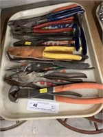 Selection of Pliers, Side Cutters, and Nips
