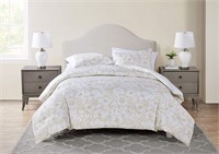 Rhianna Bedding Collection , Full/Queen, Taupe