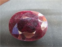 Huge Oval Cut & Faceted  Madagascar Ruby 453ct