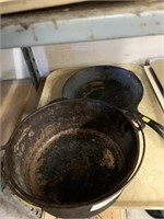 Wagner Pail and Wagner Skillet