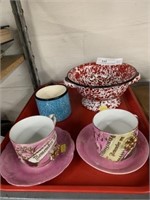 2 Remember Me Cups and Saucers