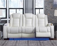 Ashley Party Time Dual Power Reclining Sofa