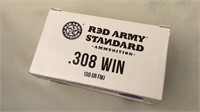 (3x the bid) Red Army Standard .308 Win Ammo