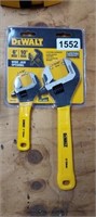 DEWALT WIDE JAW WRENCHES NEW