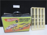 Hotwheels Collector's Case with 12 cars