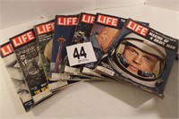7 Life Magazines From 1962