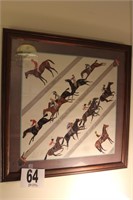 Framed Equestrian Print - 1822 1997 - 175 Jahre