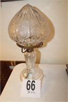 Unique Crystal Lamp, 18" Tall