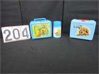 2 composition lunch boxes