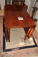 Cherry Drop Leaf Dining Table, With Table Covers,