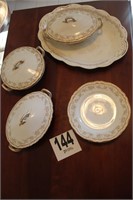 Limoges Dishes - Large Serving Platter, 3 Serving