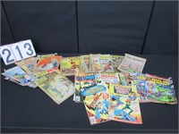 Large quantity comic books