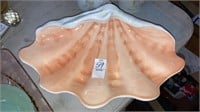 Wedgwood bone china 12” shell dish nautilus