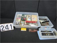 HO scale train parts, bodies & engines